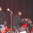 Gary arrives on Harley in Denver